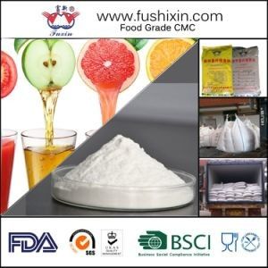 Emulsificante de grau alimentício CMC pó de sódio Na como aditivo alimentar